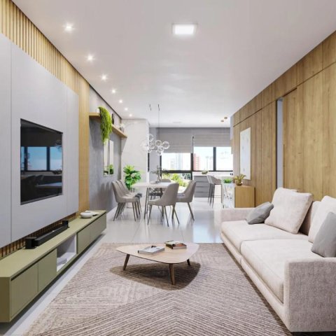 ALPHAVILLE RESIDENCIAL - Apartamentos 77 m² e 103 m² - Centro