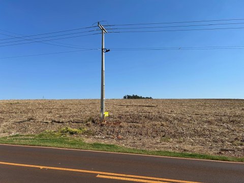 Área Rural 22.306 m² (0,922 Alqueires) - Linha Adams