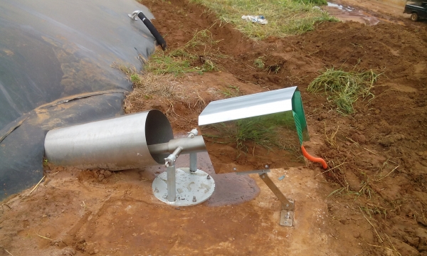 Agitação para biodigestores e lagoas