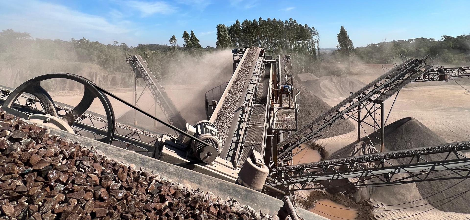 Usina de CBUQ com capacidade de até 120 t/h
