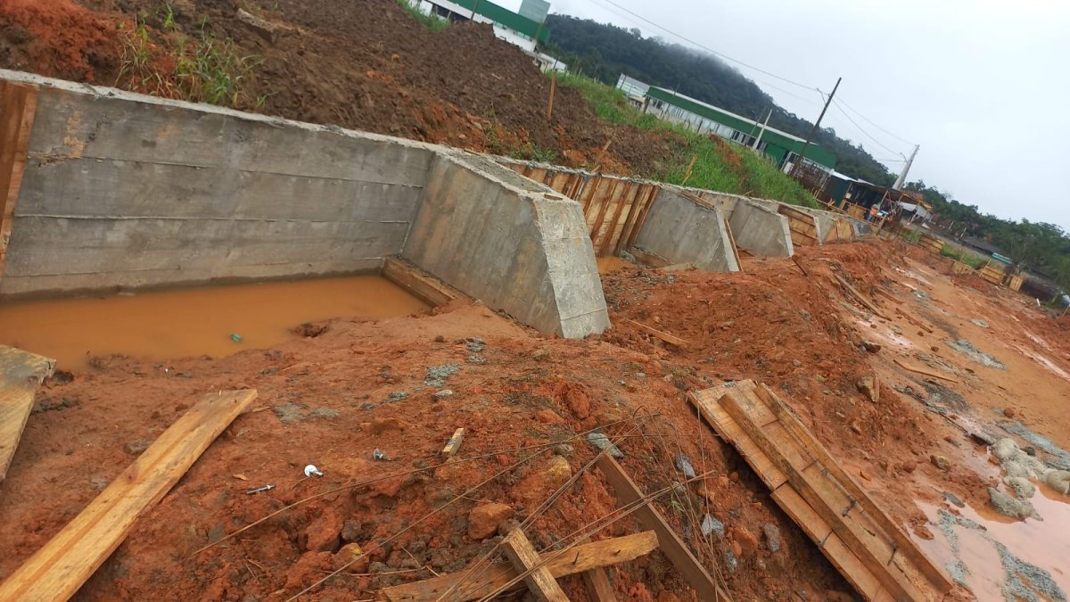 Obra Realizada em Garuva - SC