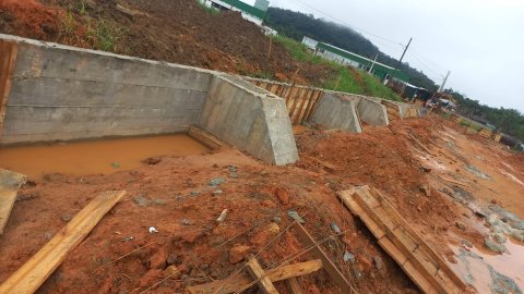 Obra Realizada em Garuva - SC